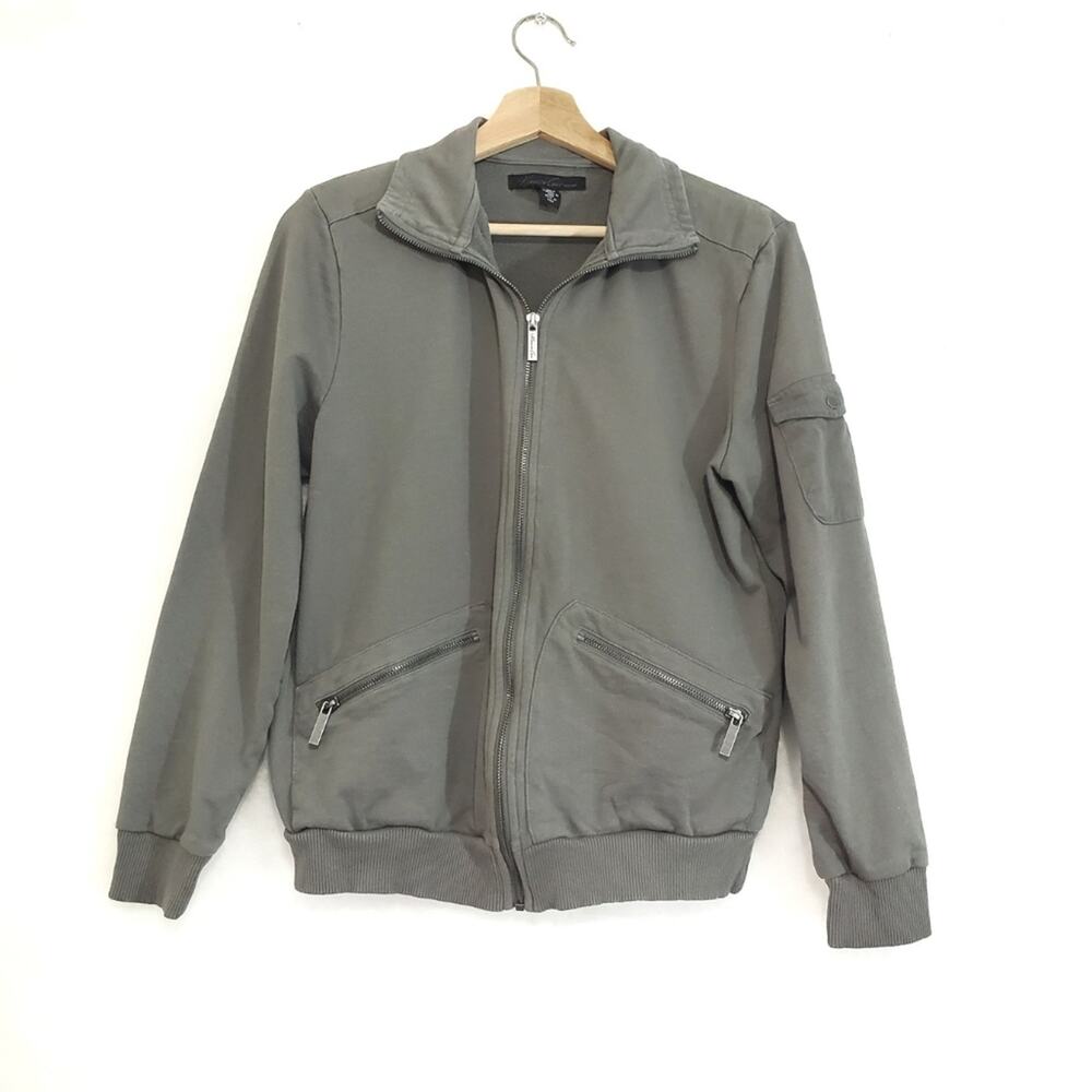Kenneth Cole | Utility Zip Up Sweatshirt Jacket